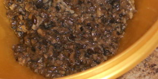 картофельная запеканка с мясом и шпинатом