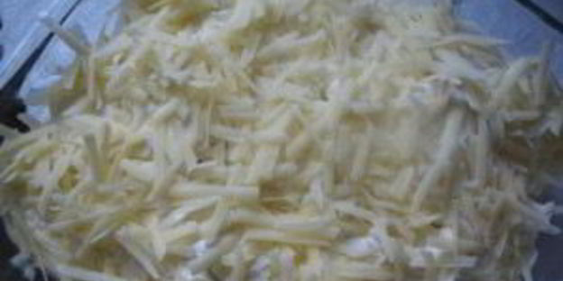 картофельная запеканка с рыбой