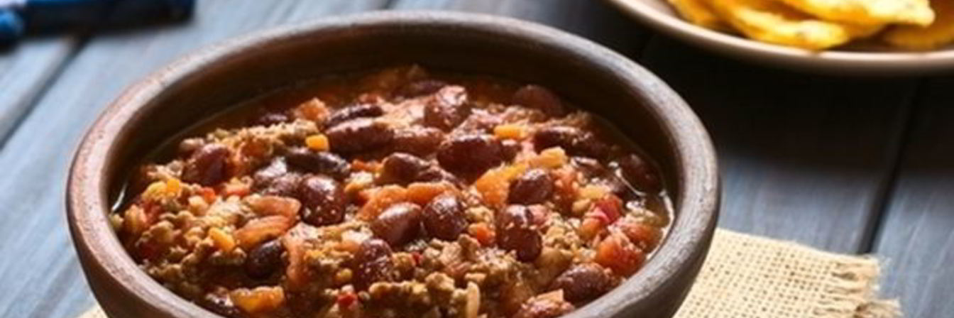 Хрустящая запеканка чили кон карне