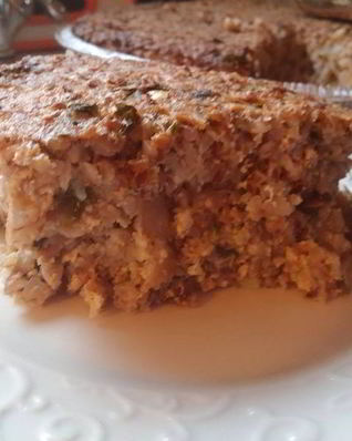 Крупеник из гречки и творога