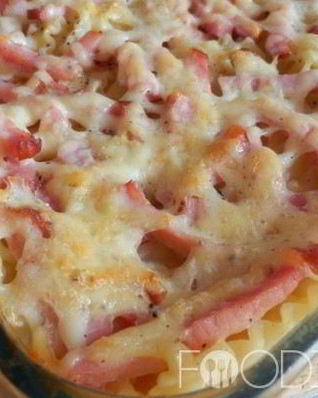 Макаронная запеканка с сыром