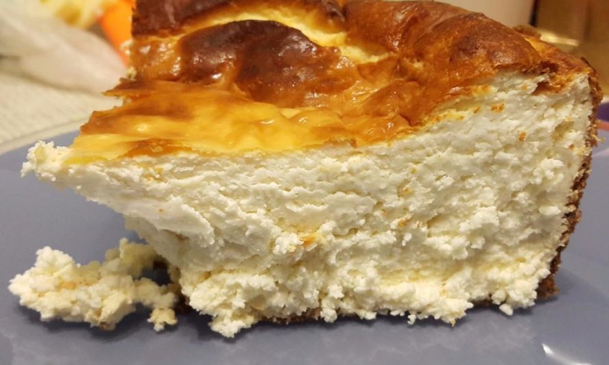 Рецепт нежной творожной запеканки с йогуртом