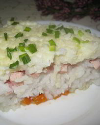 Рисовая запеканка