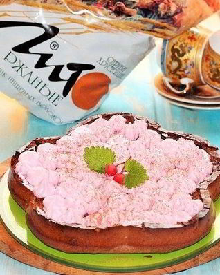 Шоколадно-творожная запеканка с отрубями