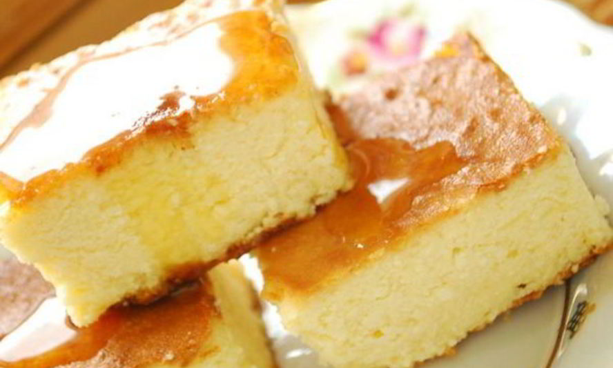 Рецепт сладкой творожной запеканки на молоке