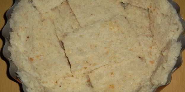 сладкая запеканка с яблоками и сливами