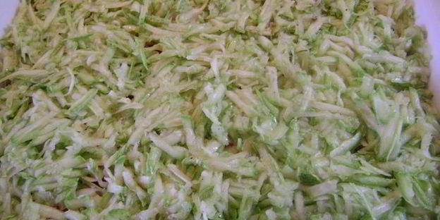 слоеная запеканка с мясом и сыром