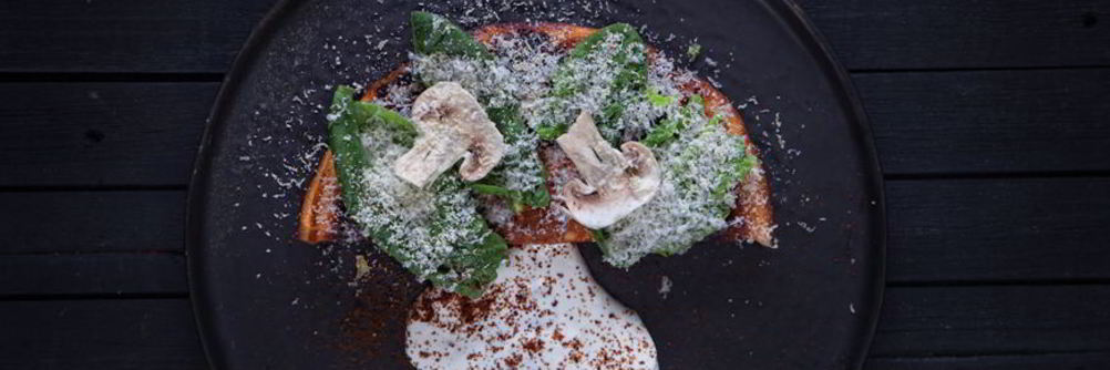 Сырная запеканка с вешенками