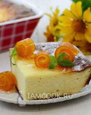 Творожная запеканка без муки