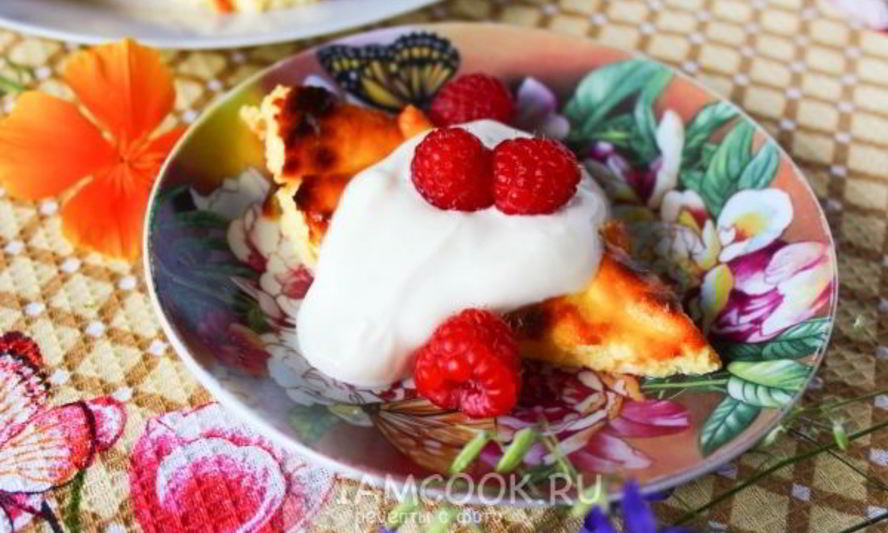 Рецепт творожной запеканки по дюкану