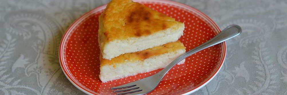 Творожная запеканка с бананом