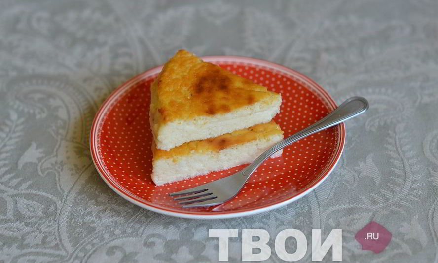 Рецепт творожной запеканки с бананом