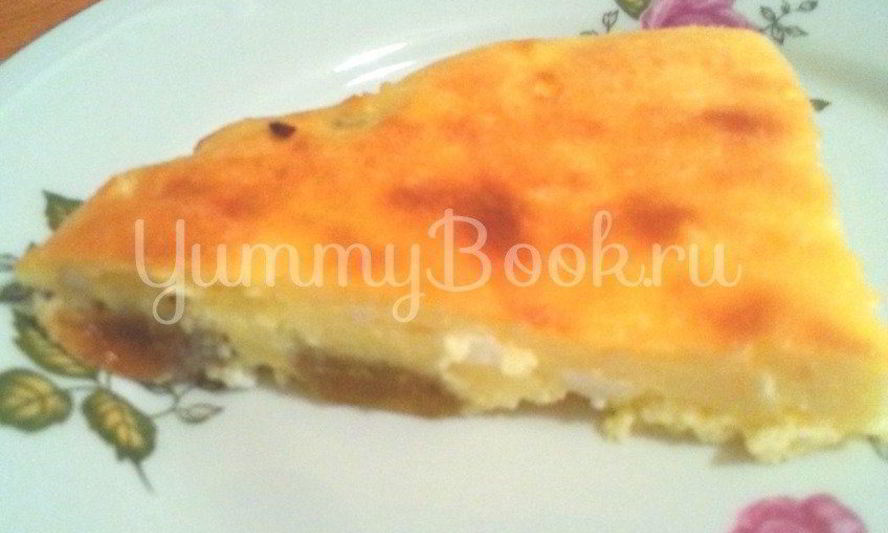 Рецепт творожной запеканки с изюмом