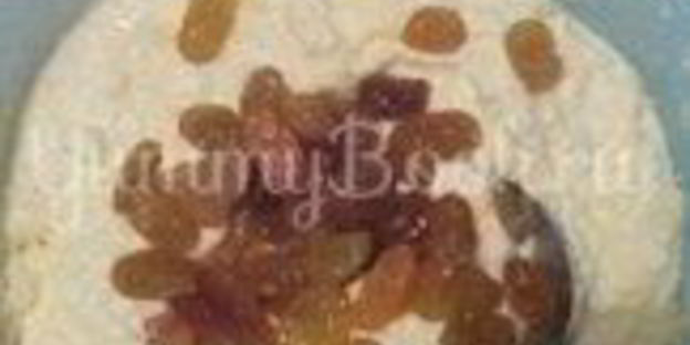 творожная запеканка с изюмом