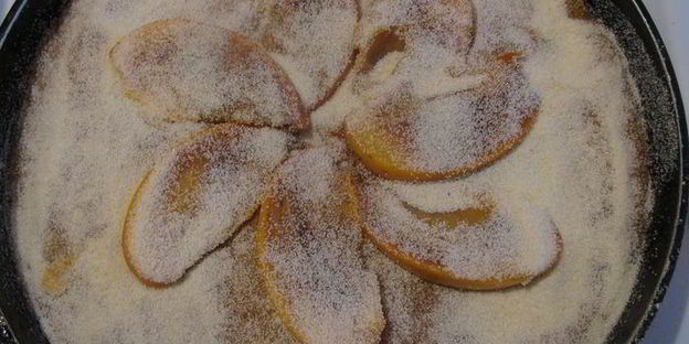 творожная запеканка с хурмой