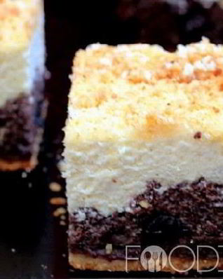 Творожная запеканка с маком