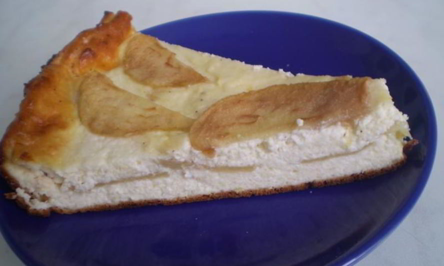 Рецепт творожной запеканки с манкой и грушами