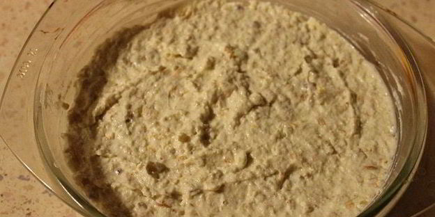 творожная запеканка с овсяными хлопьями