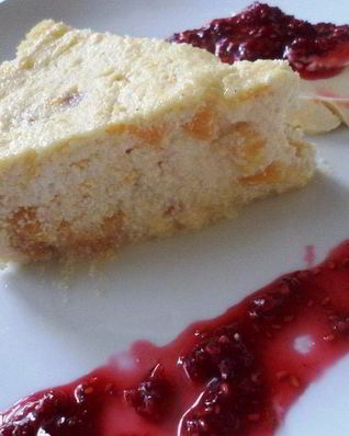 Творожная запеканка Солнечное лето