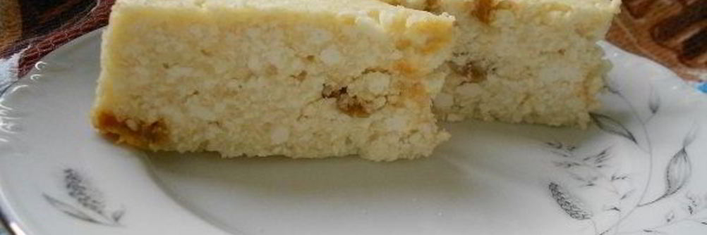 Творожная запеканка в духовке