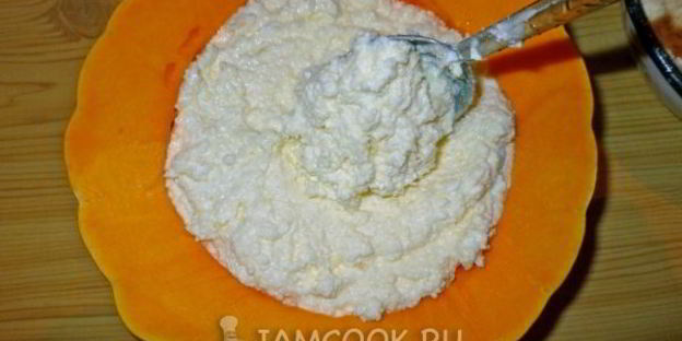 творожная запеканка в тыкве