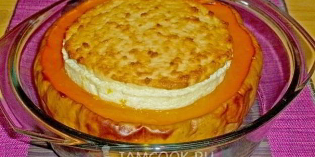 творожная запеканка в тыкве