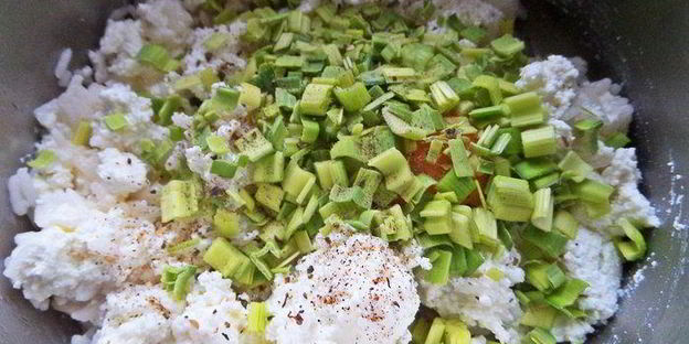 творожно-рисовый пирог-запеканка