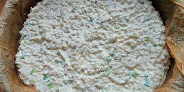 творожно-рисовый пирог-запеканка