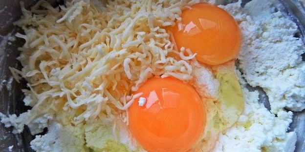 творожно-рисовый пирог-запеканка