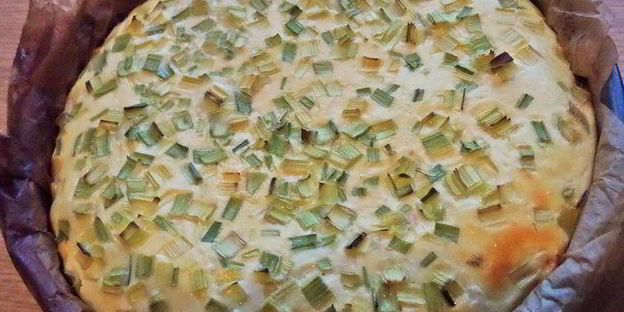 творожно-рисовый пирог-запеканка