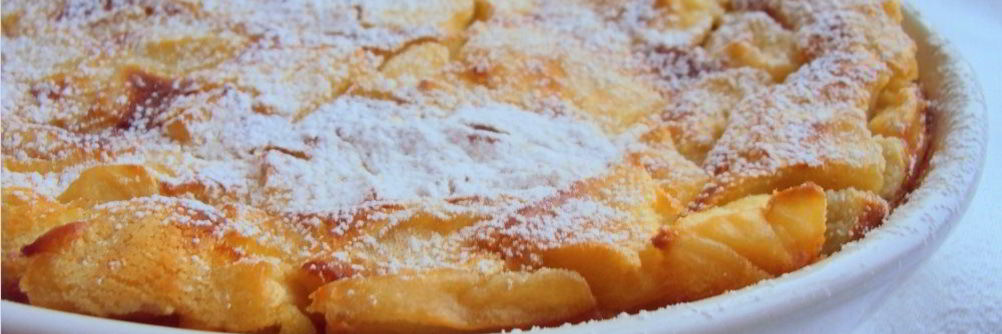 Яблочная запеканка