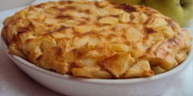 яблочная запеканка