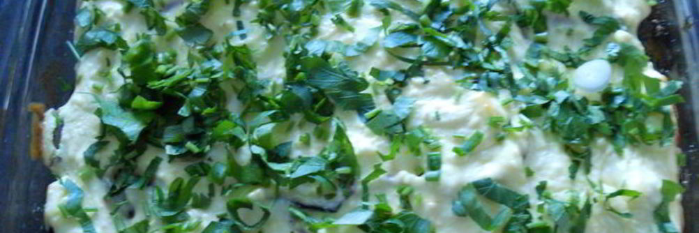 Запеканка из баклажанов с фаршем