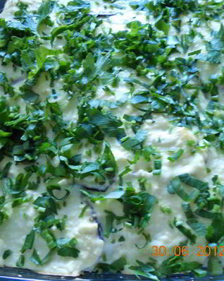 Запеканка из баклажанов с фаршем