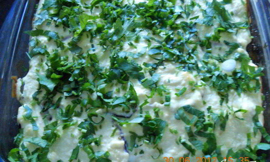 Рецепт запеканки из баклажанов с фаршем