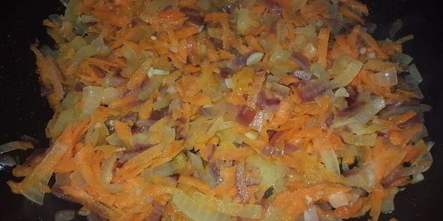 запеканка из чечевицы с кабачком и сыром