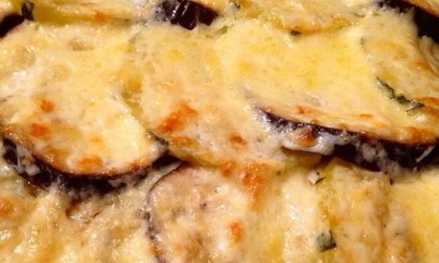 Рецепт запеканки из фарша, кабачка и баклажана