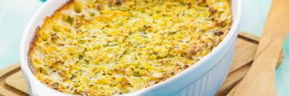 Запеканка из кабачков и картофеля в духовке