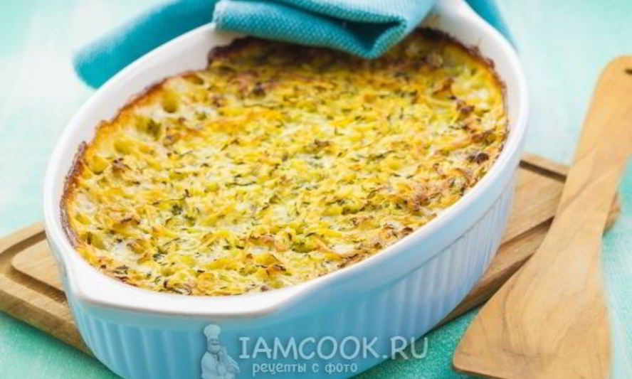 Рецепт запеканки из кабачков и картофеля в духовке