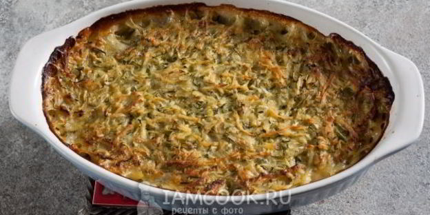 запеканка из кабачков и картофеля в духовке