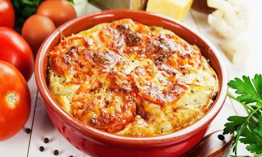 Рецепт запеканки из кабачков с помидорами