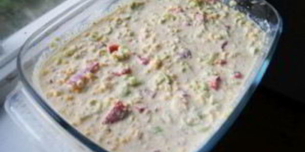 запеканка из картофельного пюре