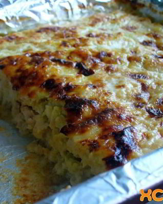 Запеканка из куриного фарша