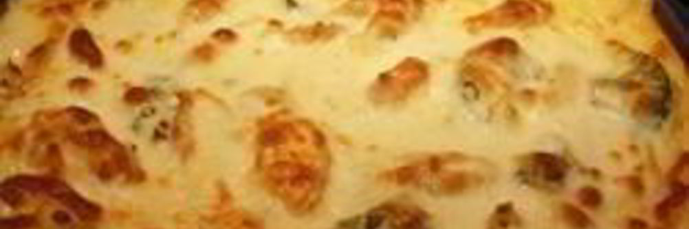 Запеканка из макарон с брокколи