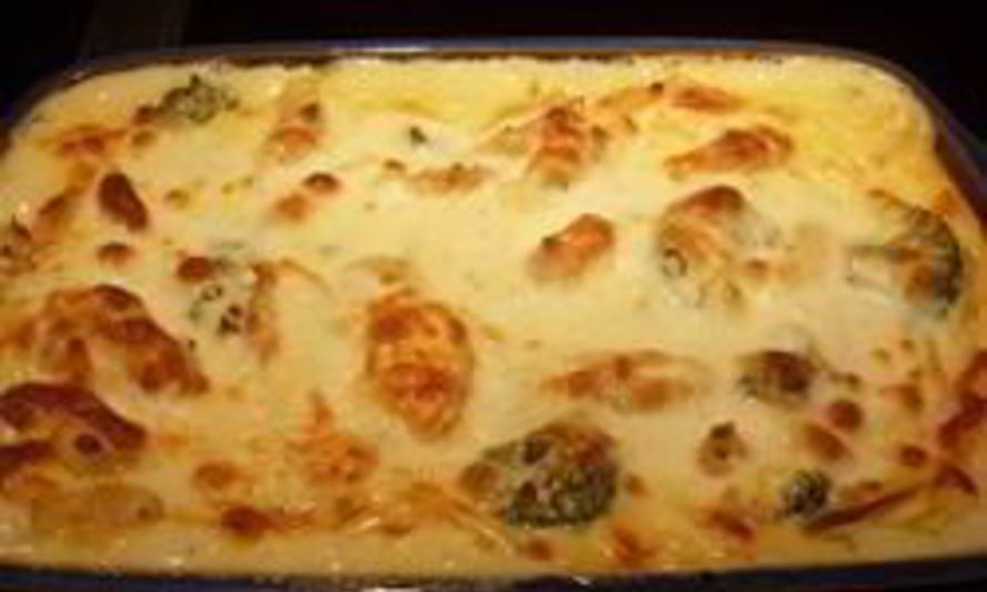 Рецепт запеканки из макарон с брокколи