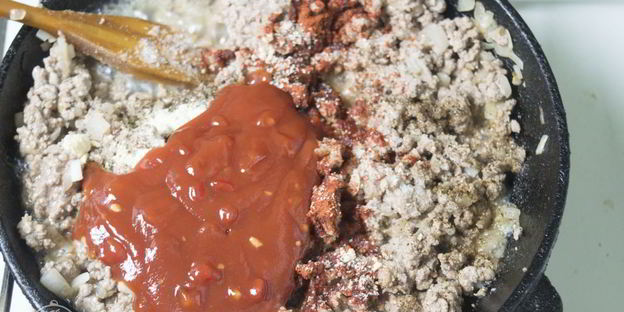 запеканка из макарон с фаршем