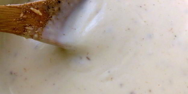 запеканка из макарон с овощами и белым соусом