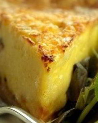 Запеканка из риса и творога