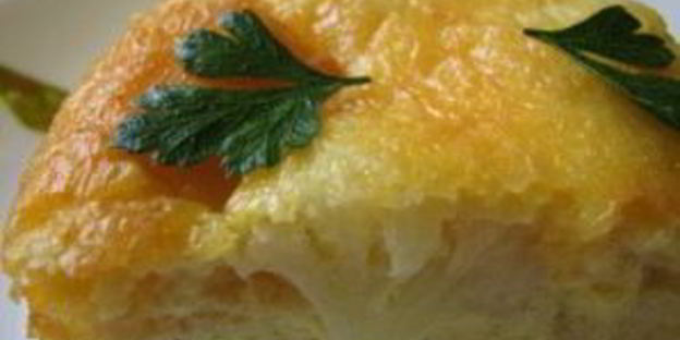 запеканка из цветной капусты с яйцом