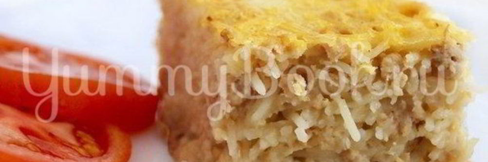 Запеканка из вермишели с мясом